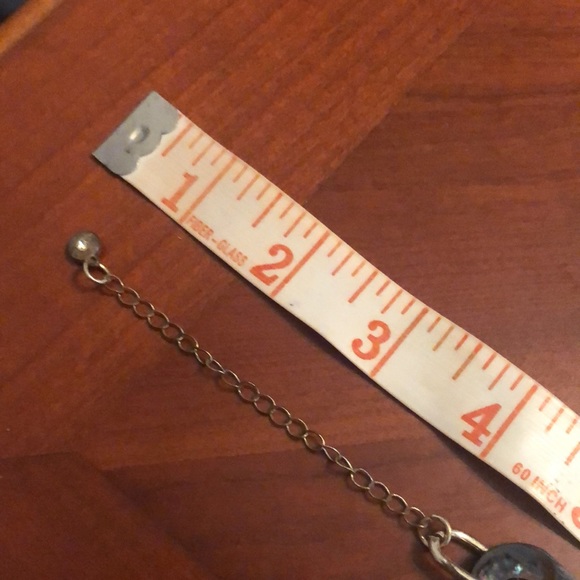 Prwnd black chunky necklace28in (2 sides) like 2 Necklaces in 1 - Picture 5 of 6